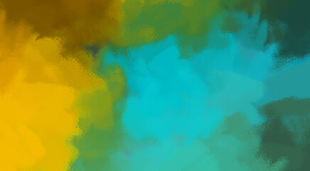 Brushed Painted Abstract Background. Brush stroked painting. Artistic vibrant and colorful wallpaper.