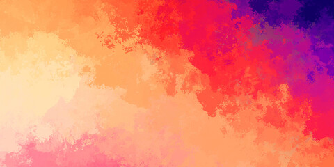 Creative abstract painting. Background with artistic brush strokes. Colorful and vibrant illustration. Painted art.