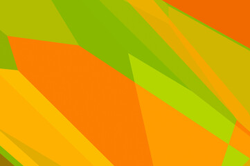 Obraz premium Trendy geometric abstract background in minimalistic flat style with dynamic composition.