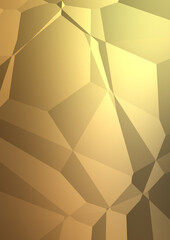 Polygonal background. Colorful wallpaper with geometric design. Digital 3d illustration.