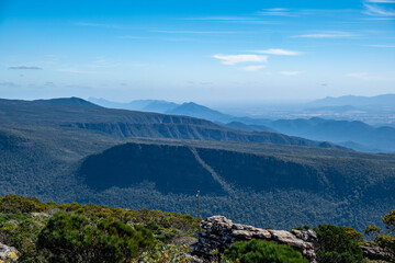 Scenic mountains in Grampians National Park, Australia