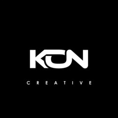 KON Letter Initial Logo Design Template Vector Illustration © makrufi