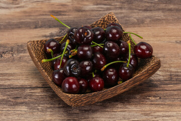 Ripe sweet tasty cherry  berry