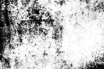 Vector distressed black and white grunge texture,Old wall,scratched design background.