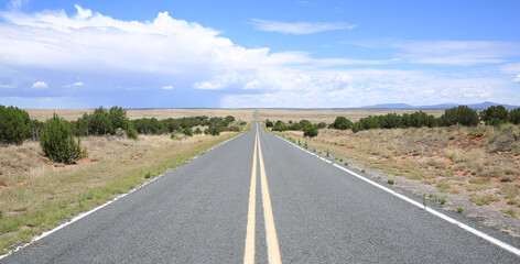 Rural road in New Mexico, USA