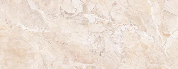 Photo sur Plexiglas Marbre Fond de texture de marbre beige, surface en pierre de carreaux d& 39 ivoire, gros plan sur un mur texturé en marbre ivoire, marbre beige poli, texture de pierre de marbre naturel véritable et arrière-plan de surface.
