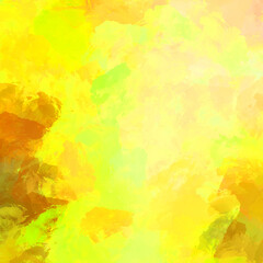 Wall art. Unique and creative illustration. Brush stroked painting. Abstract background of colorful brush strokes. Brushed vibrant wallpaper. Painted artistic creation.