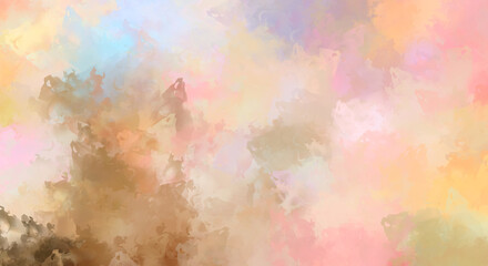 Artistic abstract background. Texture painted wallpaper. Creative illustration with strokes of paint. Brush pattern painting.