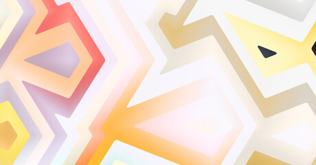 Abstract background with fluid colorful gradient. 2D illustration of modern urban graphic. Graffiti design inspired wallpaper.