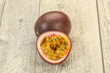 Tropical passion fruit- fresh, sweet and ripe
