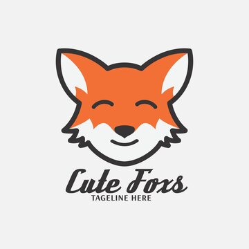 cute foxs logo