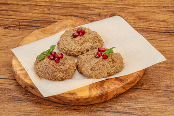 Georgian cuisine - pkhali from beans