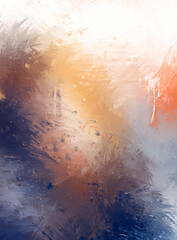 Creative abstract painting. Background with artistic brush strokes. Colorful and vibrant illustration. Painted art