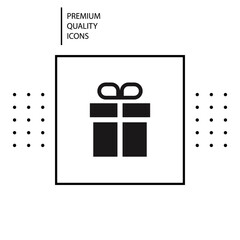 Gift vector icon