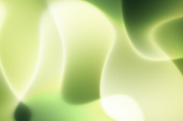 Abstract background. Fractal waves of magic energy and light motion. Colorful wallpaper template of glowing moving light shapes.