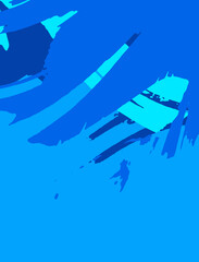 Abstract color painting background. Ink pattern illustration. Contemporary and modern texture. Creative and artistic wallpaper. Artistic wall with brushed shapes design. Urban Grunge.