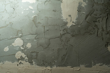 The texture of the cement mortar wall. Grey plaster surface texture