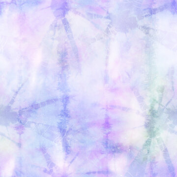 Pastel Tie Dye Stripe Pattern 