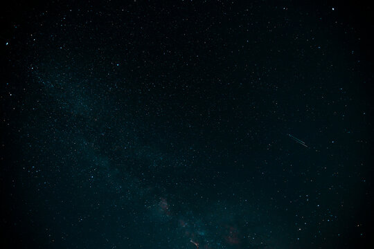 starry sky, infinity after sunset