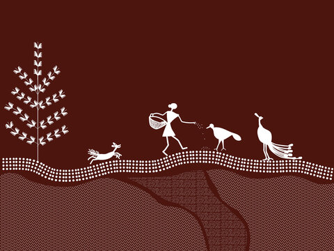 Indian Tribal painting