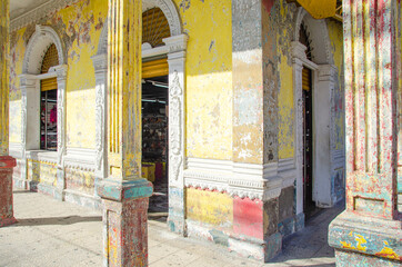 karibik feeling   alter kolonial häuse,  costa rica, puerto limon 