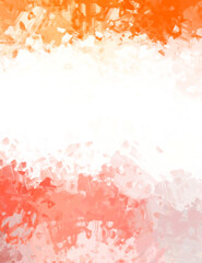 Artistic abstract background. Texture painted wallpaper. Creative illustration with strokes of paint. Brush pattern painting.