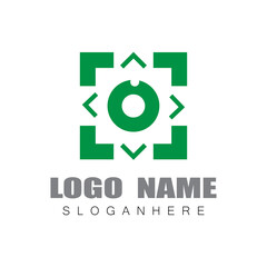 Eye Care vector logo design