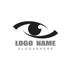 Eye Care vector logo design