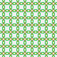 Fototapeta premium Abstract Cross Pattern generative computational art illustration