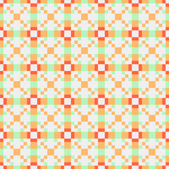 Abstract Cross Pattern generative computational art illustration