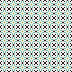 Abstract Cross Pattern generative computational art illustration