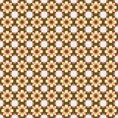 Abstract Cross Pattern generative computational art illustration