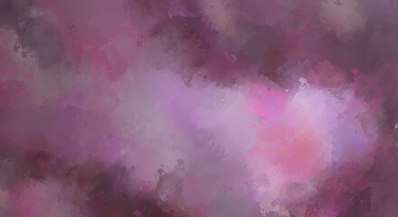 2D illustration of colorful brush strokes. Decorative texture painting. Vibrant paint pattern backdrop.