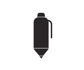 Pen icon. Business and education