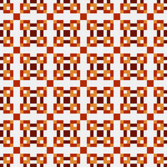 Abstract Cross Pattern generative computational art illustration