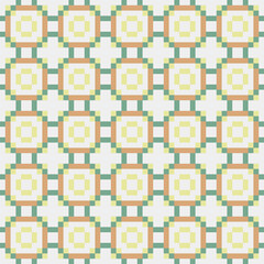 Abstract Cross Pattern generative computational art illustration