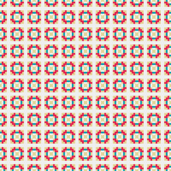 Abstract Cross Pattern generative computational art illustration