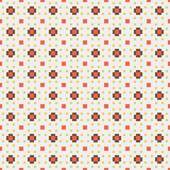 Fototapeta premium Abstract Cross Pattern generative computational art illustration