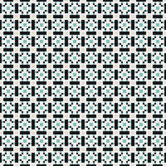 Fototapeta premium Abstract Cross Pattern generative computational art illustration