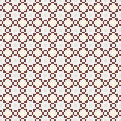 Abstract Cross Pattern generative computational art illustration