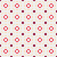 Abstract Cross Pattern generative computational art illustration