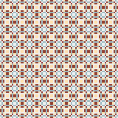 Abstract Cross Pattern generative computational art illustration