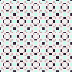 Fototapeta premium Abstract Cross Pattern generative computational art illustration