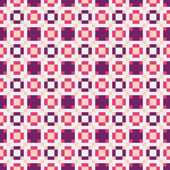 Fototapeta premium Abstract Cross Pattern generative computational art illustration