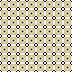 Abstract Cross Pattern generative computational art illustration