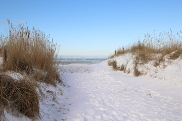 Cuxhaven Winterwunderland an der Nordseeküste