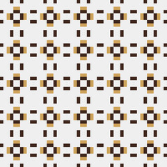 Abstract Cross Pattern generative computational art illustration