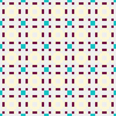 Abstract Cross Pattern generative computational art illustration