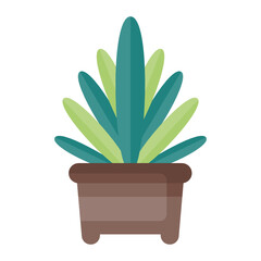 Plants flat vector design style 