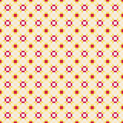 Abstract Cross Pattern generative computational art illustration